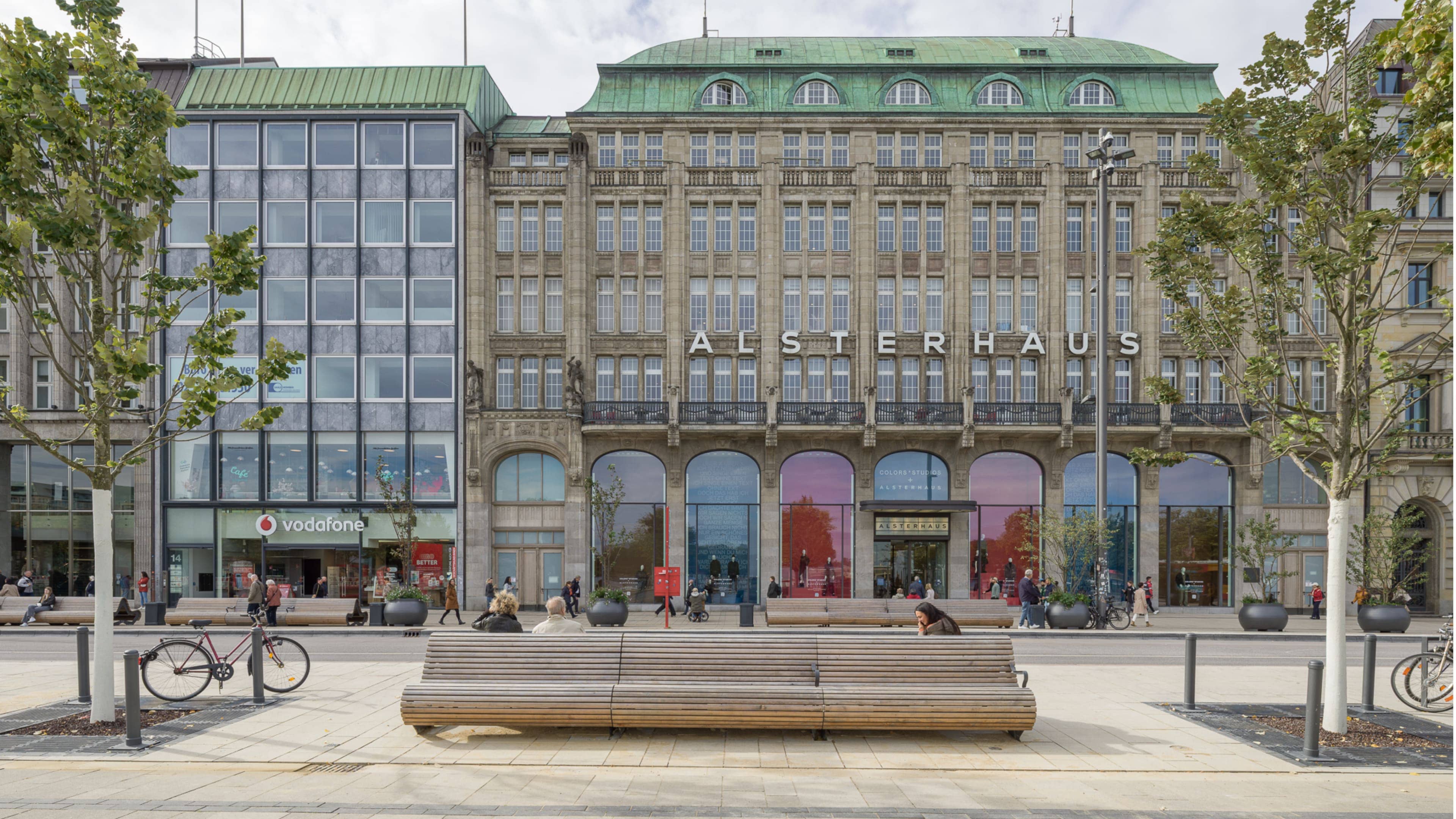 Umgestaltung des Hamburger Jungfernstiegs